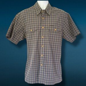 NWT - Levi’s LOT 53 Plaid Short-Sleeve Shirt - Men’s Large